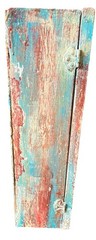 Medicine Cabinet Vintage Distressed Wood Display Rustic Art Deco Farmhouse