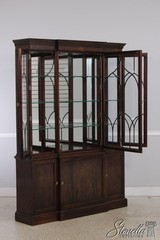 72963: STICKLEY 3 Door Mahogany China Cabinet