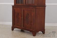 L73559 BAKER Historic Charleston Dome Top Mahogany China Cabinet