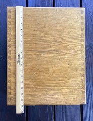 Vintage Oak Library Card Catalog By Gaylord Bros (Please Read Description)