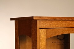 Stickley Mission Collection Oak Display Cabinet