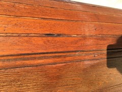 Antique Tambour Interior Door w Cabinet & Rails-Vintage Room Divider / Partition