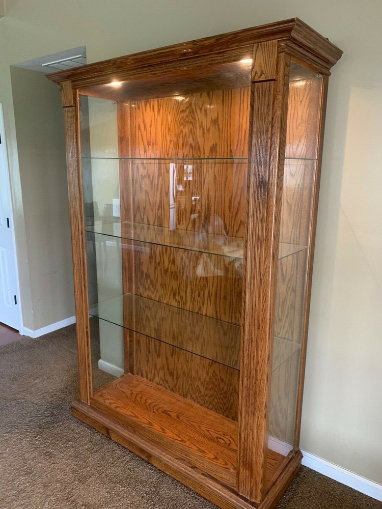 Custom Built Curio Cabinet