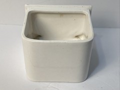 Dutch Delft Sago Spice Cabinet Labeled Drawer Antique Replacement White/Blue