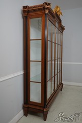 69783: COLOMBO MOBILI Italian Biedermeier Style Curio Display Cabinet