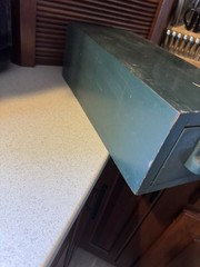 The Globe Wernicke Co. Index Card Cabinet WG-13516 Dovetail Joints