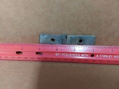 Set of 6 upper door hinges for Sellers kitchen cabinet original