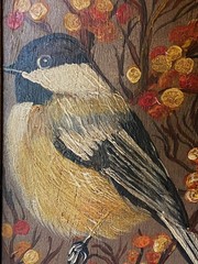 folk art painted cabinet, Americana, Primitive, Birds, Art, Painting, Folk Art