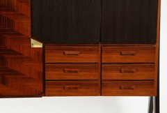Rosewood Bar/Cabinet by Vittorio Dassi, Italy, 1950’s