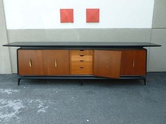 IMPORTANT ITALIAN OR MEXICAN MODERNIST MID CENTURY MODERN SIDEBOARD – P