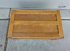 Antique Globe Wernicke Oak Wood File Cabinet Drawer Box Law Transfer Case G-891