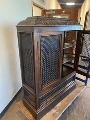 Antique Bar Curio Caninet