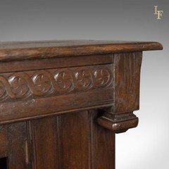 Antique Court Cupboard, Edwardian Elizabethan Taste c.1910