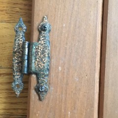 Two Antique Amerock Vintage Cabinet Doors Kitchen Cabinet Pulls 15.5” X 21 3/8”
