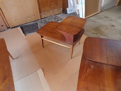 Lane Furniture Mid-Century Surfboard Table Set