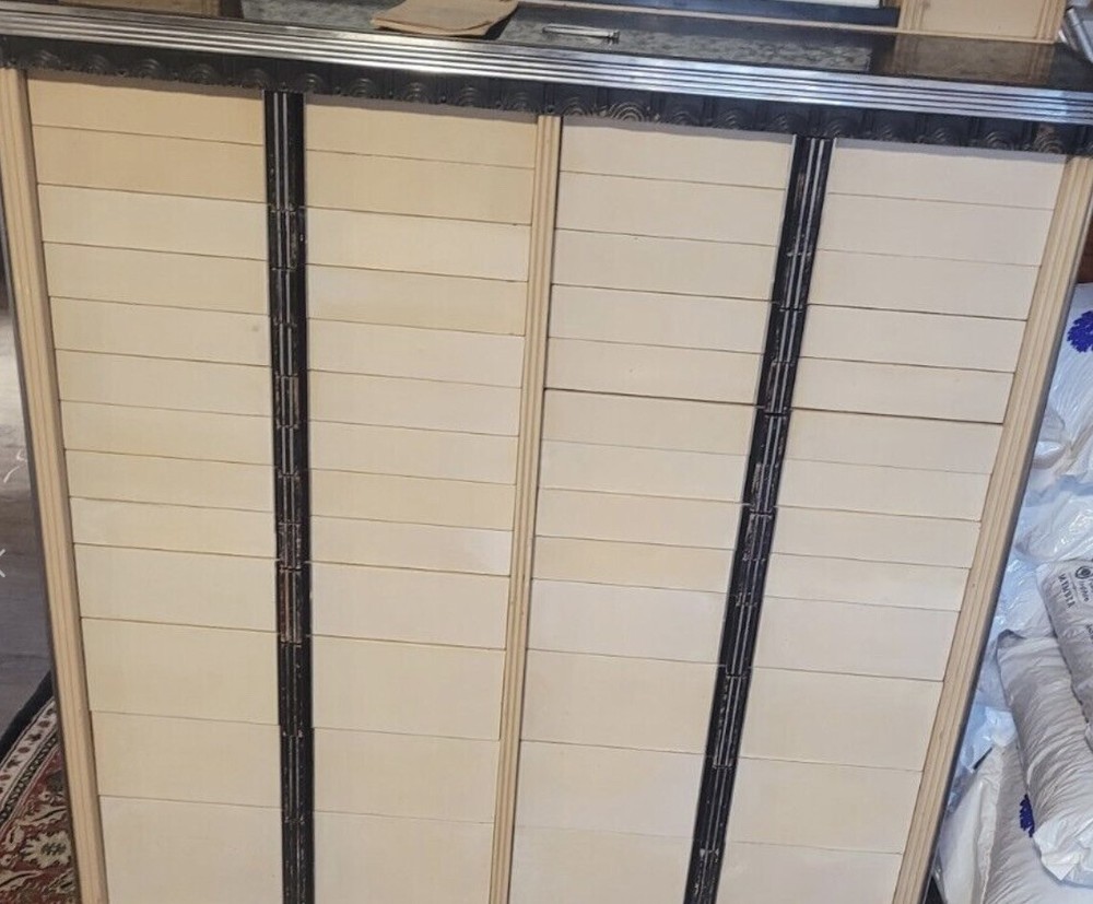 Antique Art Deco Medical Dental Cabinet, American Cabinet Co. Bar/kitchen