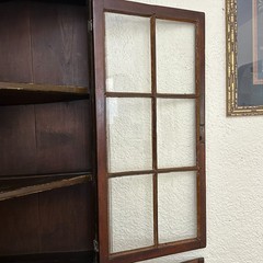 Antique 1835 Primitive Corner Cupboard — Handmade “The Jackson” Cabinet
