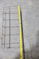 Vintage Sellers Hoosier Cabinet Cookbook Holder Metal Wire Magazine Rack Antique