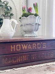 Antique Howard Two Drawer Cabinet