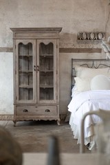 British Colonial Bombay Teak Cabinet | Refreshed Antique Look