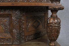 Antique Court Cupboard, Early Elizabethan, Carved Oak, 17th / 18th Century!!