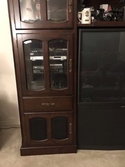 Vintage Wood cabinet Local Pickup Only