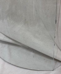Antique Bent Curved Wavy Glass Replacement Panel For China Cabinet Door 39.25″#D