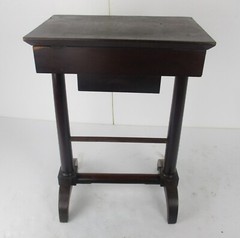 Antique Edwardian Style Period Quilting Desk Cabinet Writing Table Exquisite