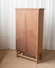 1960s Attributed to Henning Kjaernulf Danish Modern Oak Corner Cabinet