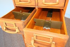 Vintage Remington Rand Guardsman Catalog Cabinet