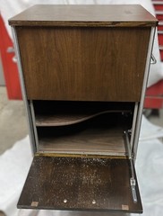 Vintage Mid-Century Hill-Rom Rolling Medical Cabinet – Utility Cart – Table