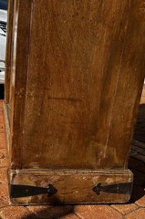 Antique-Style Hand Carved Indian Solid Wood Bookshelf | Tall Display Cabinet