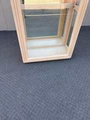 67591 Elegant Pulaski Dome Top Lighted Curio Display Cabinet