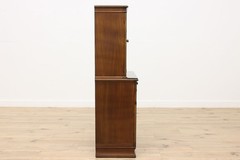 Art Deco Vintage Mahogany Medical Bath Cabinet, Hamilton #55261