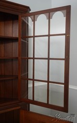 62351: BARTLEY Henry Ford Collection Mahogany Corner Cabinet