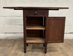 Antique Pembroke Drop Leaf Side Table Nightstand