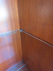 Henredon Chippendale Tall Large Flame Mahogany Display China Cabinet 6470