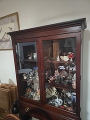 Tall China Cabinet Display Stand. It Is A Beautiful Piece