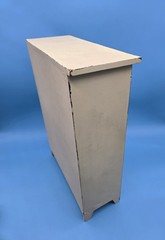 Salesman’s Sample 17″ Tabletop Pie Safe Wood With Punched Tin Primitive