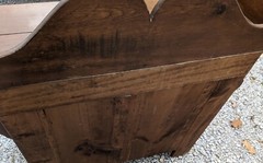 Antique Early 1900s DRY SINK Wash Basin PRIMITIVE Hinges , Hardware & Latches