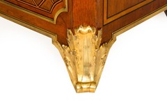 Mercier Frères French Bronze-Mounted Mahogany Bedside Cabinet Commode
