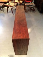 Rare and Early Walnut Wall Hanging Cabinet by Paul Evans and Phillip Powell