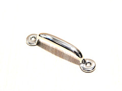 Hoosier Cabinet Hardware Pull Farm House Cast Brass Nickel Plated