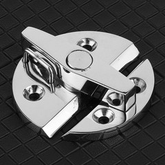 Turn Button Catch Rotate Latch Lock for Boat Door Cabinet Hatchway Marine