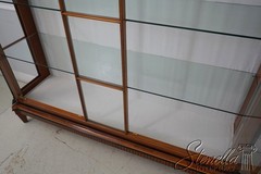 69783: COLOMBO MOBILI Italian Biedermeier Style Curio Display Cabinet