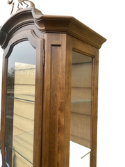 65693 ETHAN ALLEN Maple Curio China Cabinet