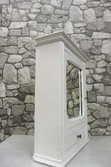Antique Wooden French Bathroom Cabinet Wall Cabinet Shabby Chic White