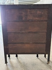 Extraordinary Antique Stickley Style Arts+Crafts Oak China / Curio Cabinet