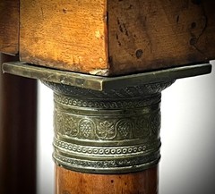 ANTIQUE FRENCH EMPIRE TABLE DRESSING / SEWING COIFFEUSE / TRAVAILLEUSE 1810-1825
