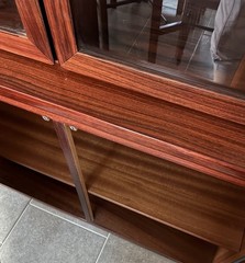 Beautiful MCM Danish Rosewood 2-Piece Hutch by Skovby (Made in Denmark)